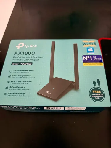 Adaptador USB Wi-Fi 6 de banda dupla Archer TX20u Plus TP-Link