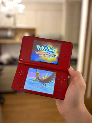 Nintendo Dsi Xl edição Super Mario Bros com muitos jogos como Pokémon Zelda mario