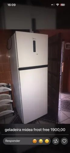 vendo geladeira midea frost free