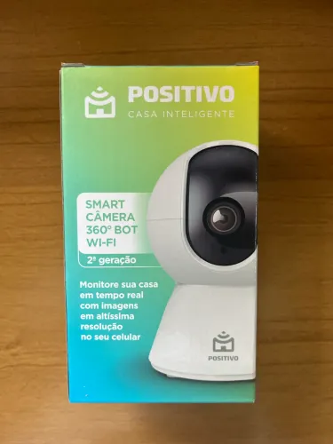 Smart Câmera Bot Wi-fi 360° Positivo Casa Inteligente 
