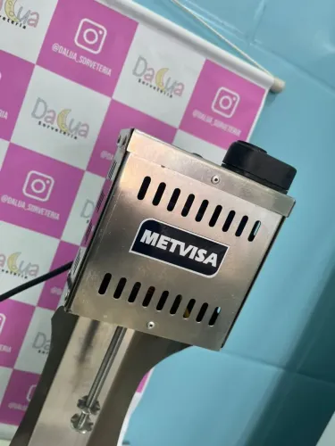 Batedor de milk-shake METVISA INOX 