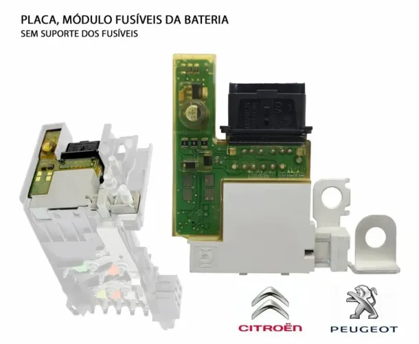 Placa Módulo Fusíveis (Peugeot/Citröen)