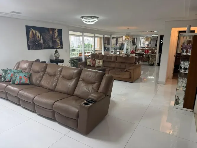 Apartamento com ampla sacada goumert, com 3 suítes para alugar, 224 m² - Tatuapé - São Pau