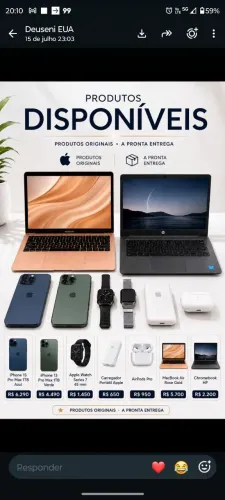 MACBOOK/ CELULARES/ SMARTWATCH/ AIRPODS