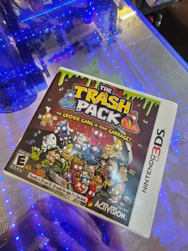 Encarte/capa sem o jogo trash pack 3ds 