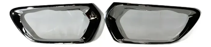 Par Moldura Cromada Farol Milha Renault Sandero N916v (Usado) / V12