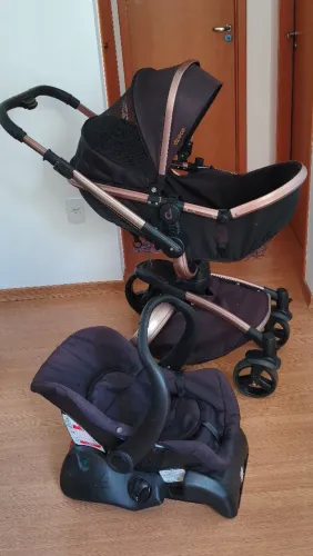 Carrinho Dzieco Vulkan 360? Rosé 