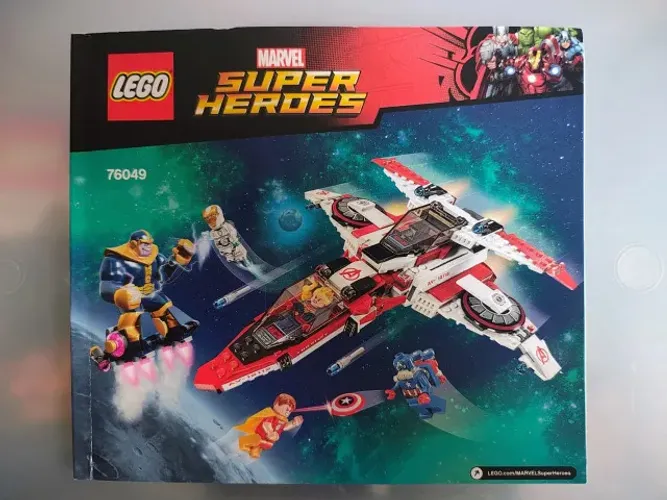 LEGO Marvel 76049 - Missão Espacial do Avenjet (100% Completo na CAIXA)