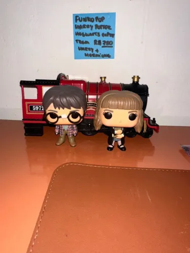 funko pop harry potter +hermione hogwarts Trem
