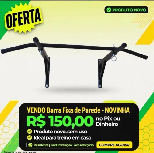 Vende se barra fixa , interessados chama no privado