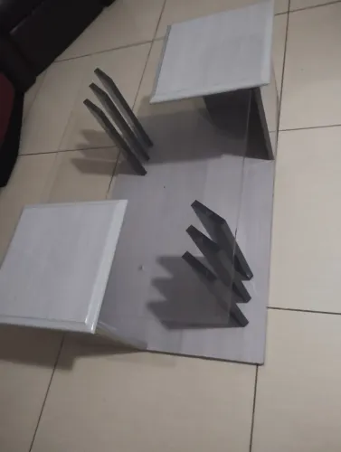 Combo cristaleira+mesa de centro+painel tv