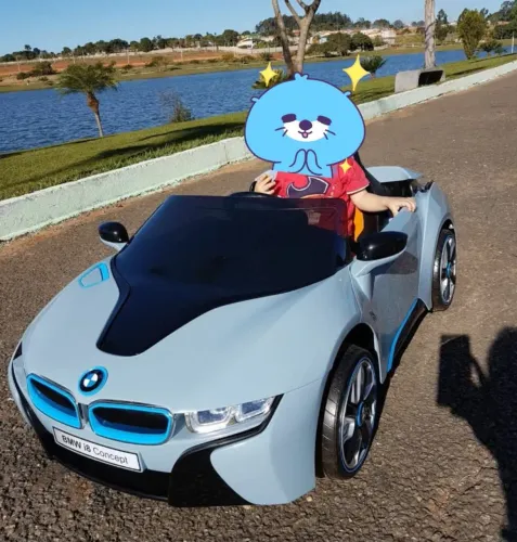Carro Elétrico Infantil BMW i8 concept Usado