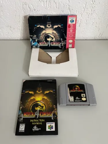 Jogo Mortal Kombat 4 Tdo Original na Caixa