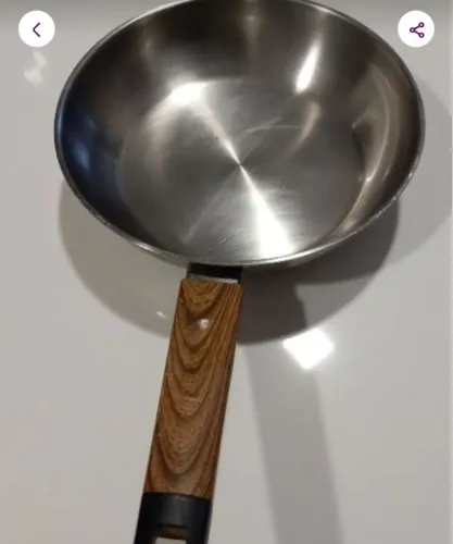 Frigideira grande inox
