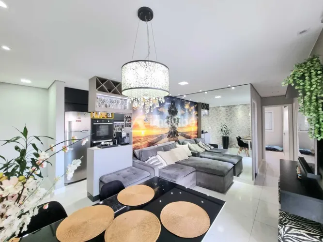Apartamento à Venda Porteira Fechada | 70m² | 03 Dormitórios, Suíte, Vista Livre e Condomí