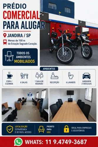 ALUGUEL PRÉDIO COMERCIAL