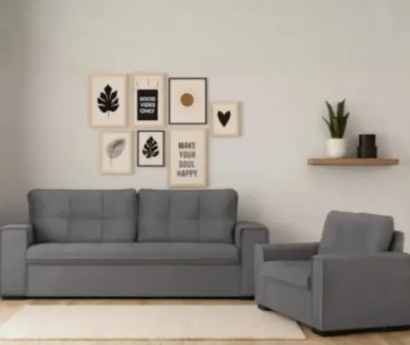 Conjunto Sofa Capri 3X2 Lugares (NOVO A PRONTA ENTREGA)