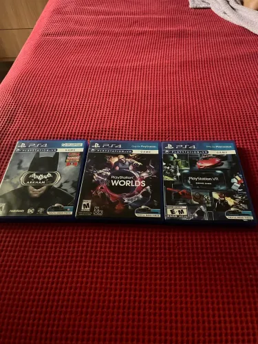 Vendo 3 jogos VR ps4