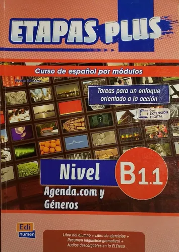 Livro de espanhol - Etapa Plus Nível B1.1