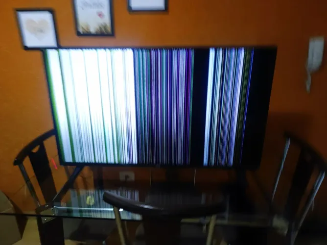 Smartv philips 43 com defeito