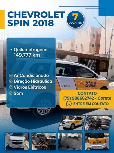 Chevrolet Spin LTZ 1.8 8V Econo.flex 5P Mec. 2018