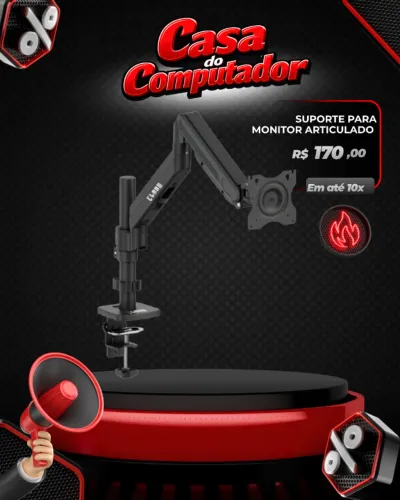 SUPORTE PARA MONITOR ARTICULADO