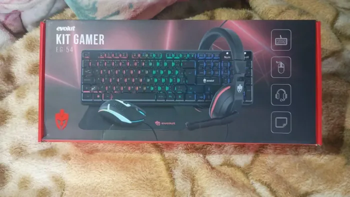 Kit gamer novo