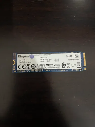 SSD NVME KINGSTON NV2 PCI EXPRESS 4.0 500gb