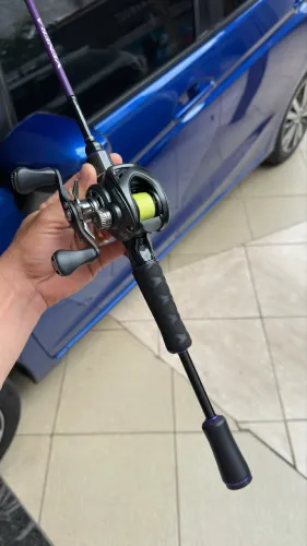 Kit pesca completo Carretilha