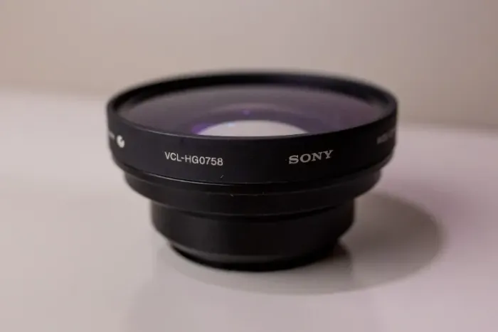 Lente De Conversão Sony Grande Angular VCL-HG0758 58mm