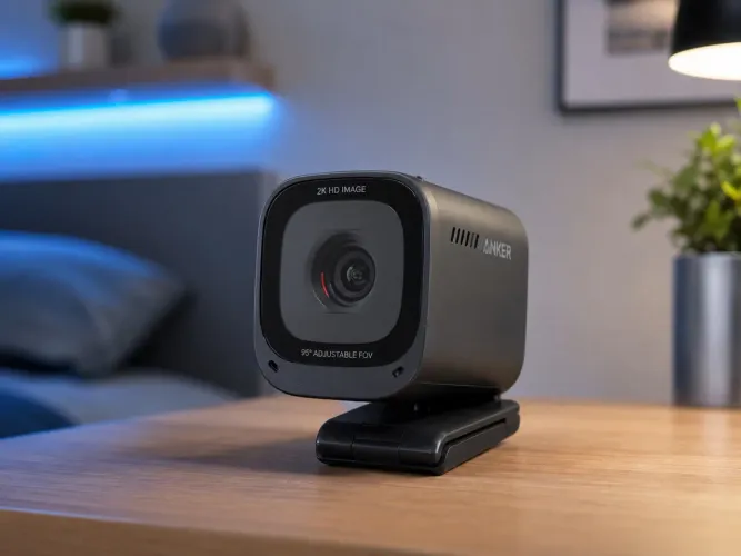 Webcam Anker C200 (Lives e Podcasts)