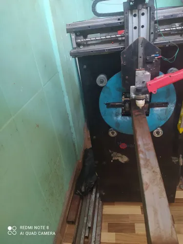 CNC rotativa corte plasma 