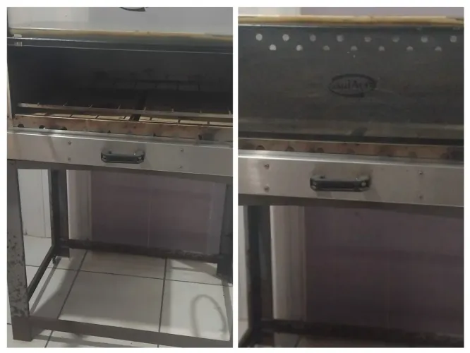 Forno de pizza a gás