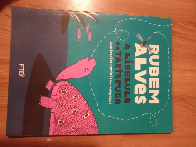Livro A libélula e a tartaruga de Rubem Alves