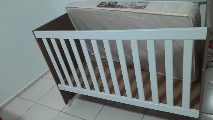 Berço que virá cama 