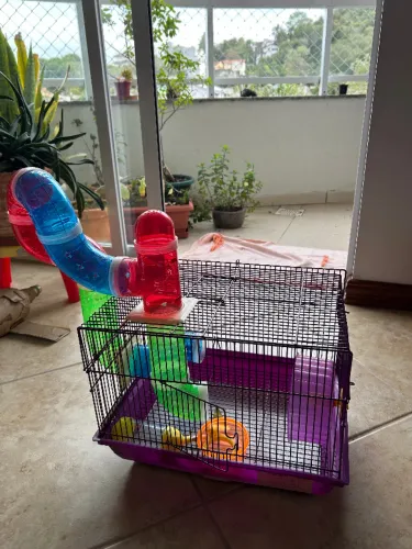 Gaiola para Hamster labirinto