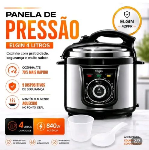 Panela de pressão elétrica 4k