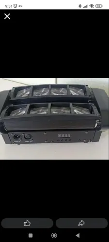 Mini Moving Spyder 8 x 5W