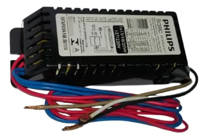 Reator Eletrônico 1x15/18/20w Afp Bivolt Philips 110v/220v