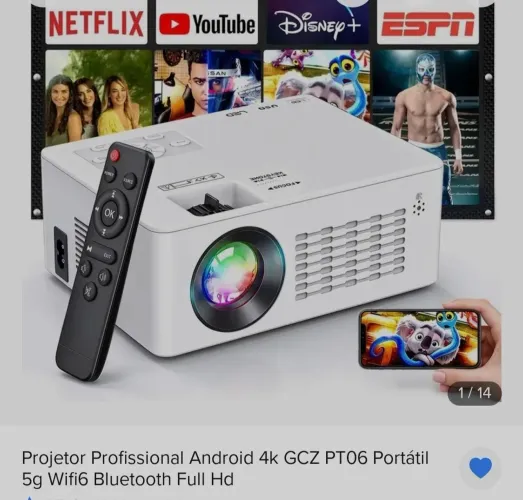Projetor novo de cinema