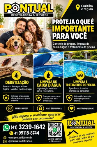Limpeza manutenção de piscinas Curitiba e região metropolitana