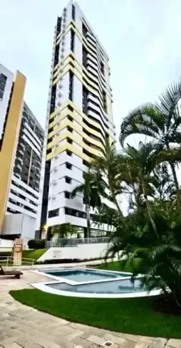 Apartamento com 3/4 - 97m² - Condomínio Residencial Polaris - Barro Vermelho - Natal RN