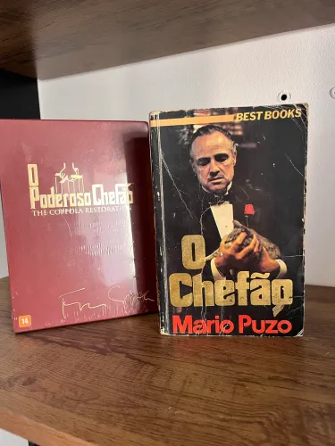 O Poderoso Chefão - The Coppola Restoration + Livro O Chefao / Best Books - Mario Puzo