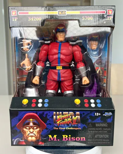 Boneco M. Bison Street Fighter Jada Action Figure