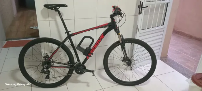Bicicleta Bike MTB Groove Hype 50 29er 20,5 Tapered Preto/Vermelho