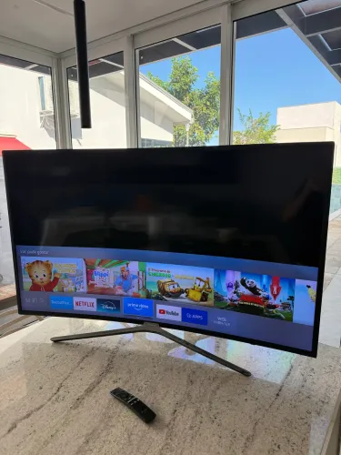 Smart TV Samsung 49 polegadas led tela curva