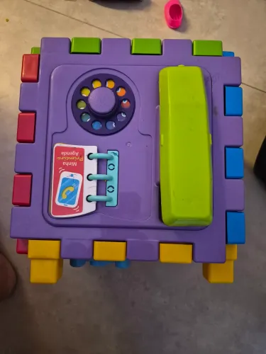 Cubo educativo grande brinquedo 
