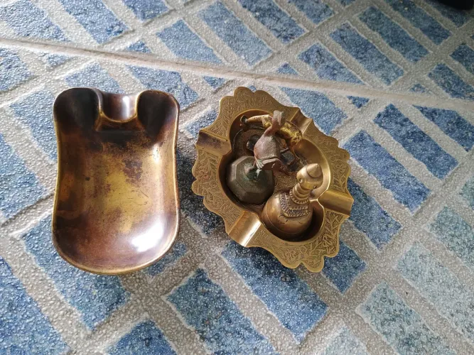 Itens decorativos.