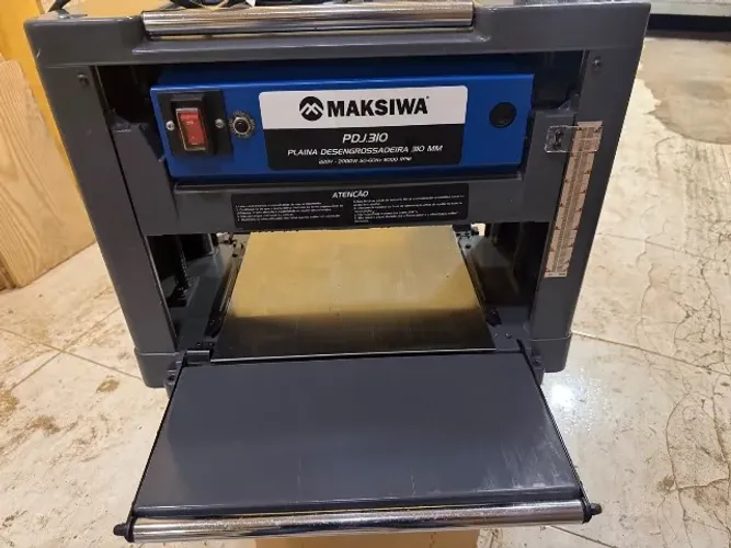 Desengrosso Maksiwa Plaina Desengrossadeira PDJ.310 Black Edition 310mm 2000W 220V MAKSIWA