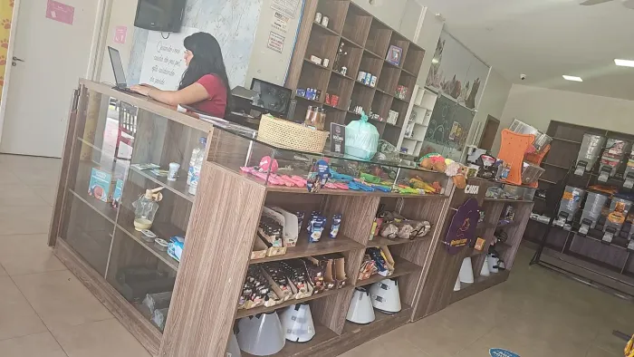 Clínica, Pet Shop e banho e tosa o Ponto Porteira fechada 